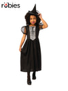 BLACK WITCH COSTUME, CHILD - Front