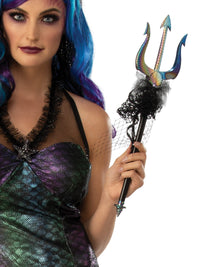 QUEEN NEPTUNE OF THE SEAS COSTUME, ADULT - Back