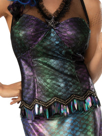 QUEEN NEPTUNE OF THE SEAS COSTUME, ADULT - Side