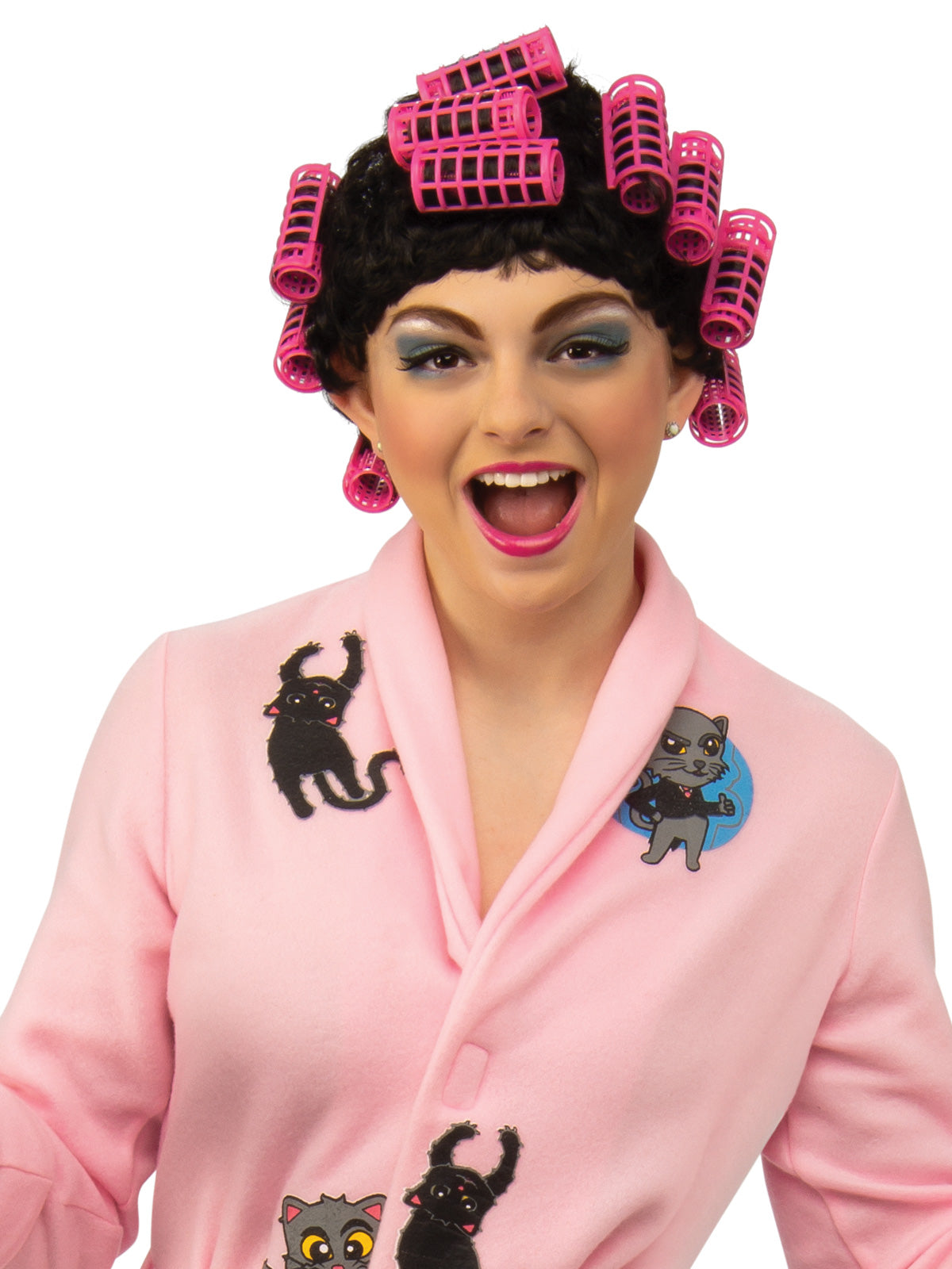 CRAZY CAT LADY  COSTUME, ADULT - STD - Back