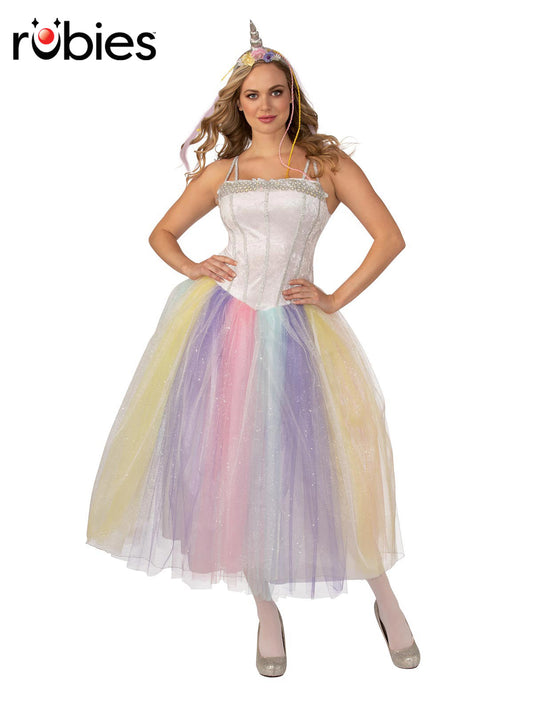UNICORN LADY COSTUME, ADULT - Front