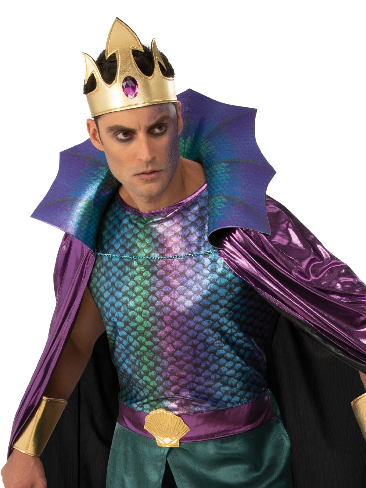 KING NEPTUNE COSTUME, ADULT - Back