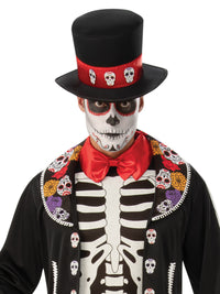 DAY OF THE DEAD MAN COSTUME, ADULT - Back