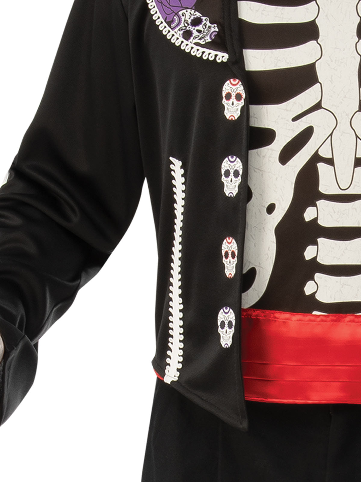 DAY OF THE DEAD MAN COSTUME, ADULT - Side