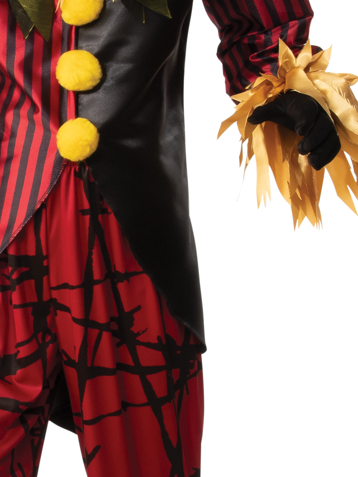 CRAZY CLOWN COSTUME, ADULT - Side