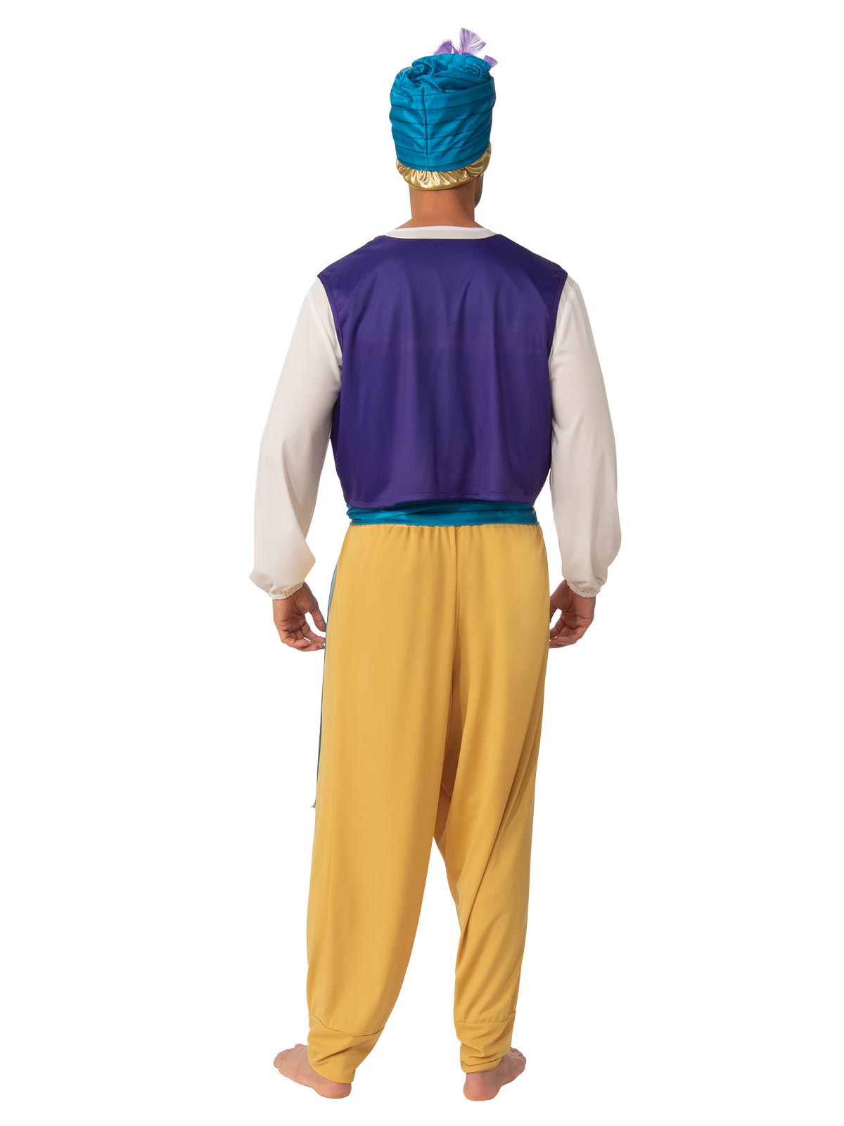 SULTAN ARABIAN PRINCE COSTUME, ADULT - Back