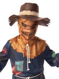 SINISTER SCARECROW COSTUME, CHILD - L - Back