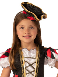 PIRATE GIRL COSTUME, CHILD - Back