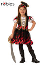 PIRATE GIRL COSTUME, CHILD - Front