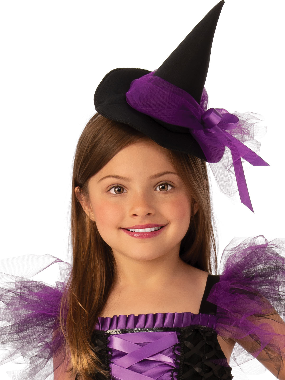 FANCY WITCH LIGHT UP COSTUME, CHILD - Back