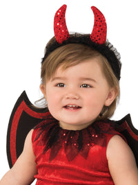 LITTLE DEVIL GIRL COSTUME, CHILD - TODDLER - Back