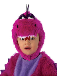 PURPLE DRAGON COSTUME, CHILD - TODDLER - Back