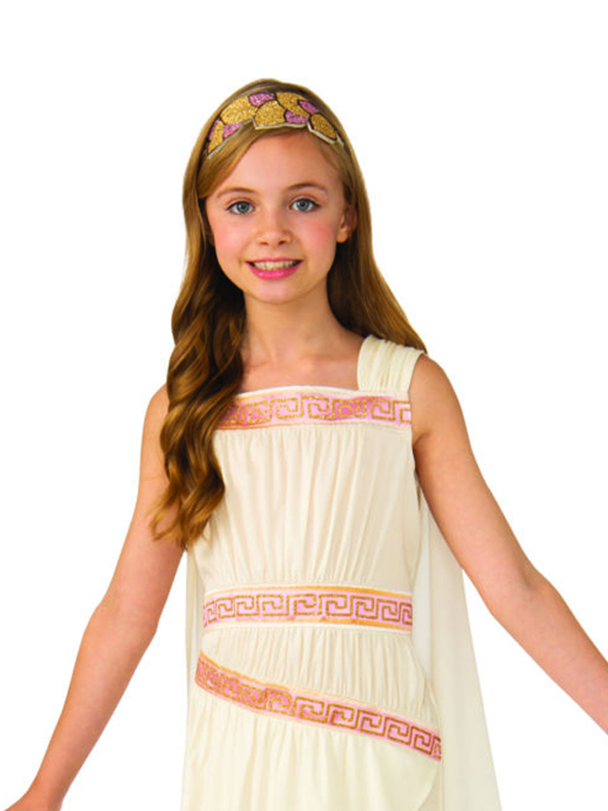 ROMAN GIRL COSTUME,  CHILD - M - Back