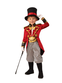 RINGMASTER COSTUME, CHILD - Back