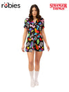 ELEVEN MALL DRESS COSTUME STRANGER THINGS, ADULT - Front