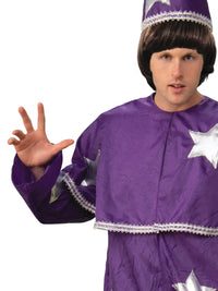 WILL WIZARD COSTUME - STRANGER THINGS, ADULT - Side