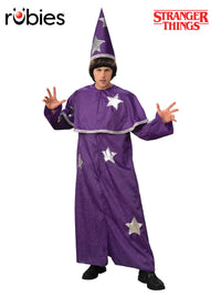 WILL WIZARD COSTUME - STRANGER THINGS, ADULT - Front
