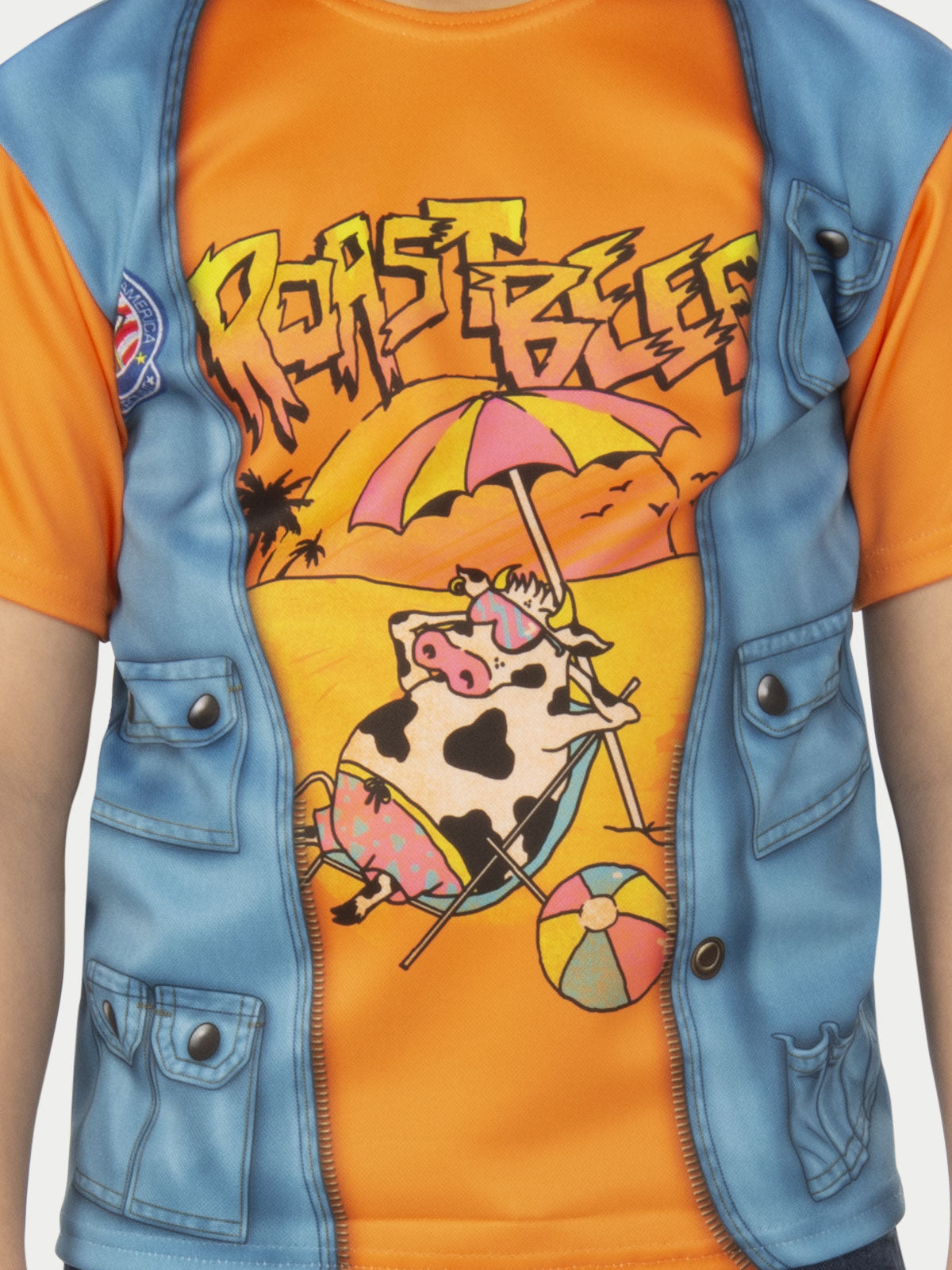 DUSTIN STRANGER THINGS ROAST BEEF T-SHIRT, CHILD - Side