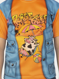 DUSTIN STRANGER THINGS ROAST BEEF T-SHIRT, CHILD - Side