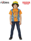 DUSTIN STRANGER THINGS ROAST BEEF T-SHIRT, CHILD - Front