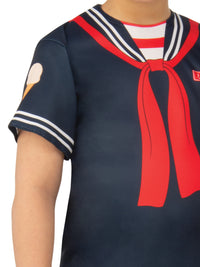 STEVE SCOOPS AHOY UNIFORM - STRANGER THINGS, CHILD - L - Side