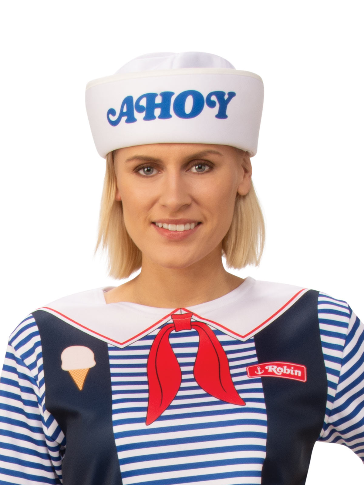 ROBIN SCOOPS AHOY COSTUME SET - STRANGER THINGS, ADULT - Back