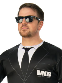 AGENT H COSTUME TOP: MEN IN BLACK 4, ADULT - Back