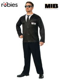 AGENT H COSTUME TOP: MEN IN BLACK 4, ADULT - Front