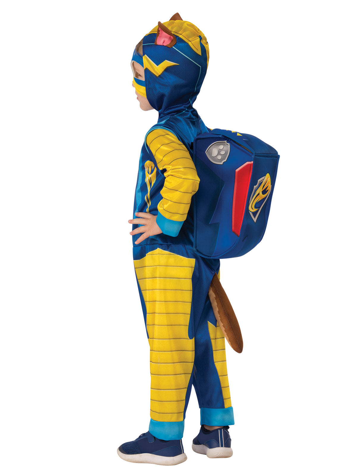 CHASE MIGHTY PUPS PAW PATROL COSTUME, CHILD - TODDLER - Back