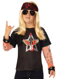 ROCK STAR BOY COSTUME, CHILD - Back