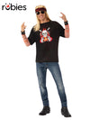 ROCKER MAN COSTUME, ADULT - Front