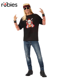 ROCKER MAN COSTUME, ADULT - Front