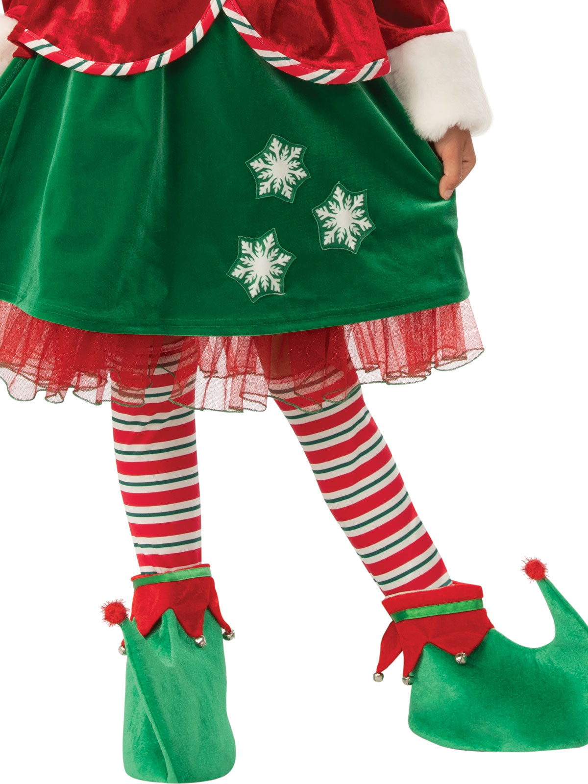 ELF DELUXE GIRL COSTUME, CHILD - Side