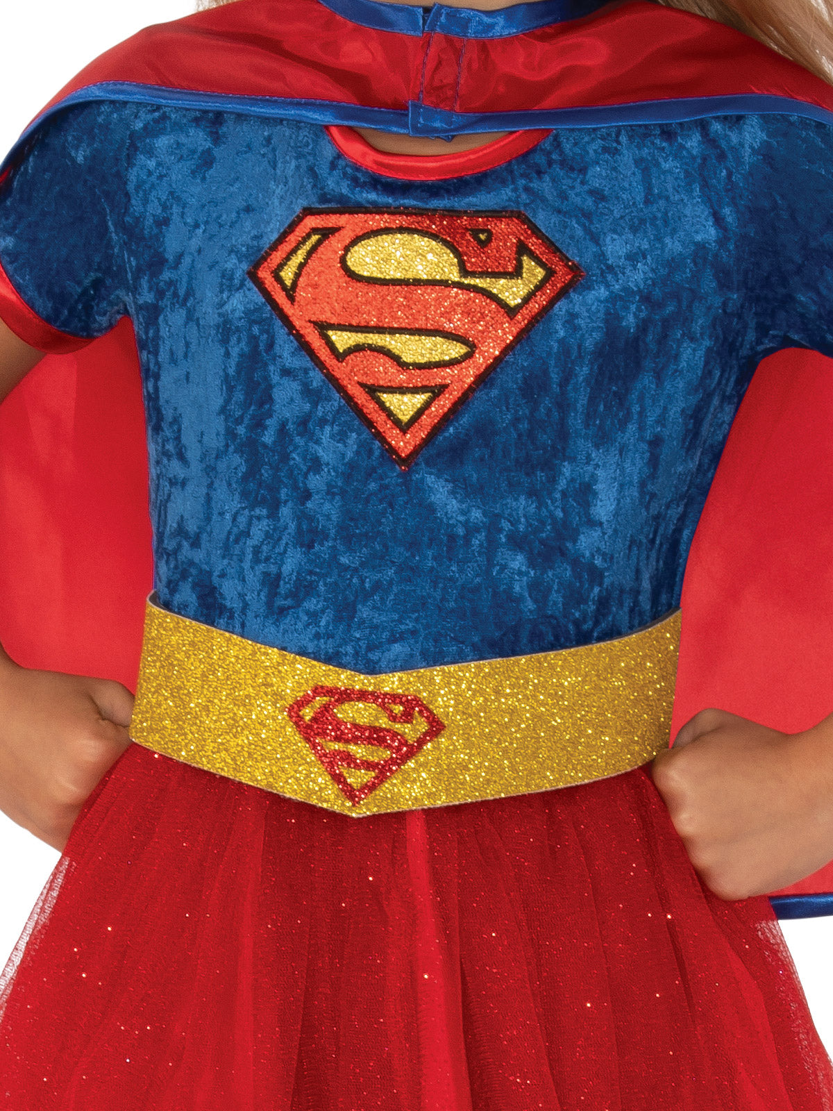 SUPERGIRL DELUXE COSTUME, CHILD - Back