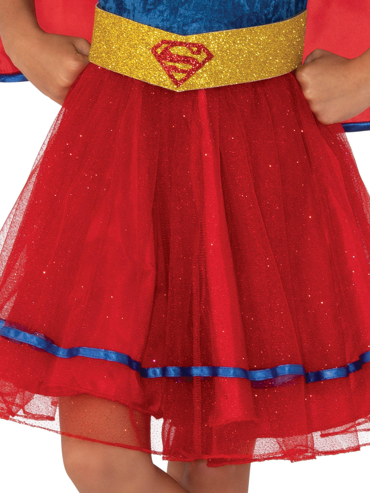 SUPERGIRL DELUXE COSTUME, CHILD - Side