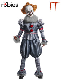 PENNYWISE 'IT' CH 2 COLLECTOR'S EDITION COSTUME, ADULT - Front