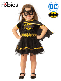BATGIRL DELUXE COSTUME, CHILD - TODDLER - Front