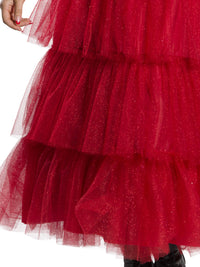LYDIA DEETZ WEDDING DRESS COSTUME, ADULT - Side