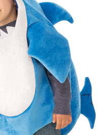 DADDY SHARK DELUXE BLUE COSTUME, CHILD - Side