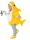 BABY SHARK DELUXE YELLOW COSTUME, CHILD - Front