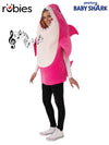 MUMMY SHARK DELUXE PINK COSTUME, ADULT - STD - Front