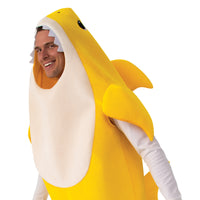 BABY SHARK DELUXE YELLOW COSTUME, ADULT - STD - Side