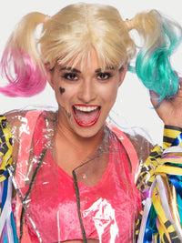 HARLEY QUINN BIRDS OF PREY COSTUME, ADULT - Side