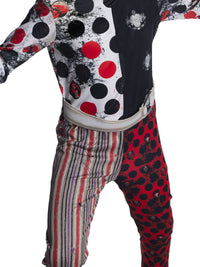 HYSTERICAL CLOWN COSTUME, CHILD - Side