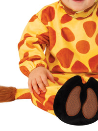 GIRAFFE TODDLER COSTUME, CHILD - TODDLER - Side