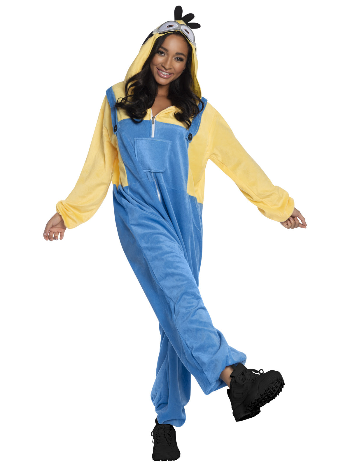 MINIONS JUMPSUIT, ADULT - Side