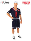 STEVE SCOOPS AHOY COSTUME - STRANGER THINGS, ADULT - Front