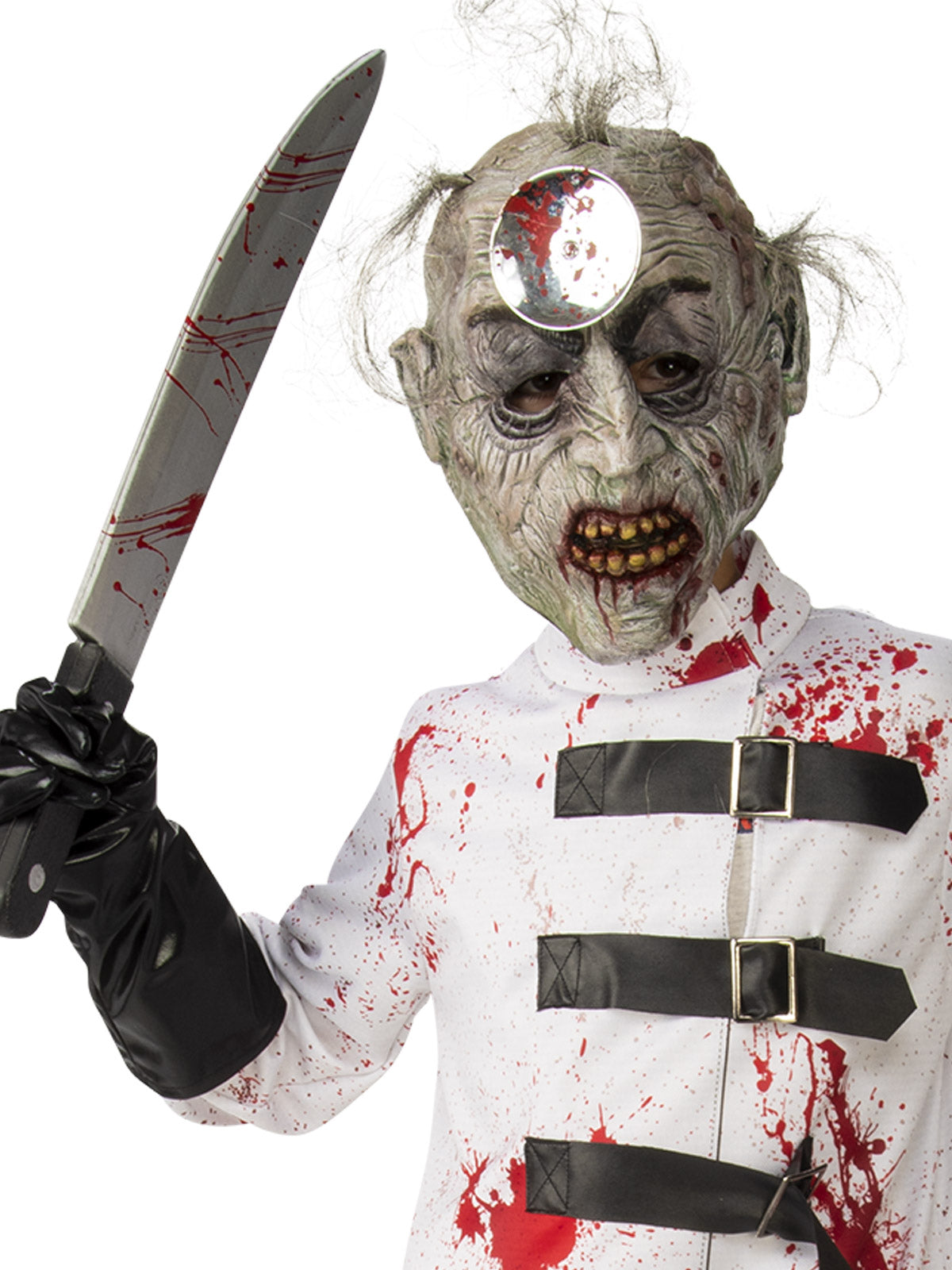 BLOODY SURGEON COSTUME, CHILD - L - Back