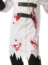 BLOODY SURGEON COSTUME, CHILD - L - Side