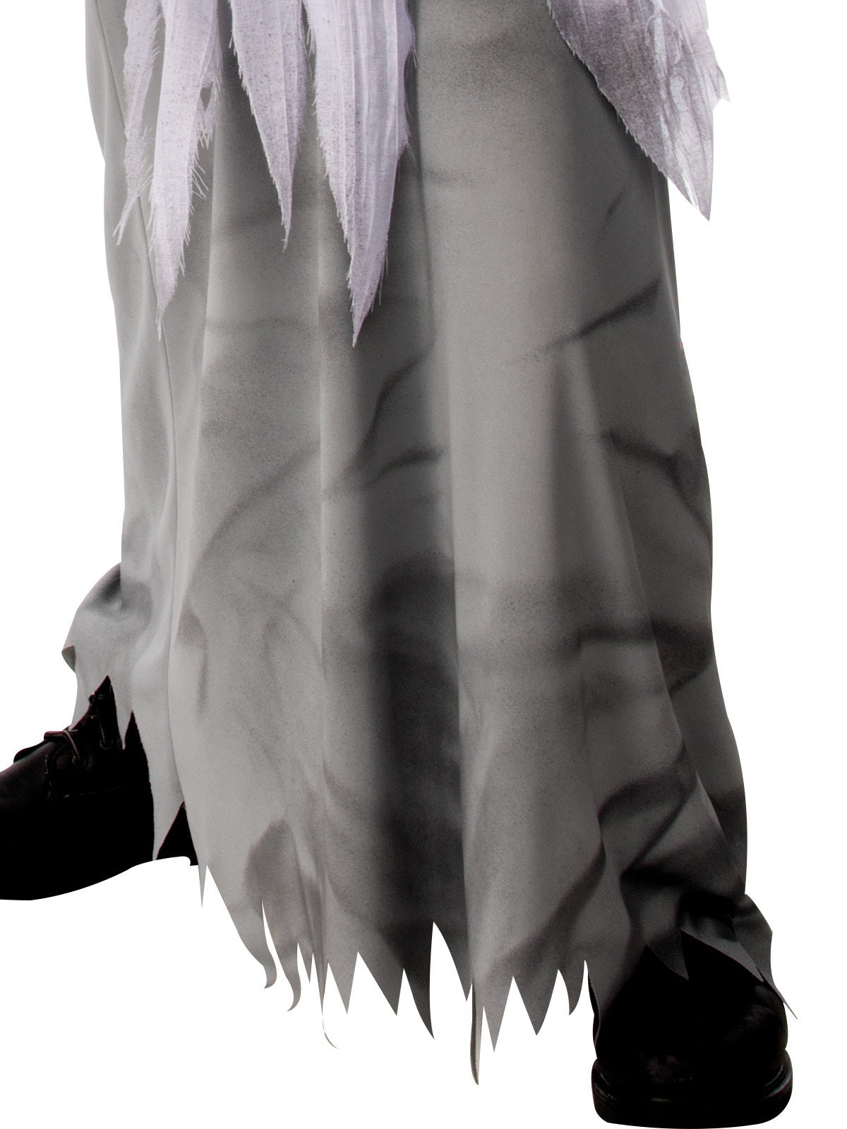 WHITE DEMON HOODED ROBE COSTUME, CHILD - L - Packaging